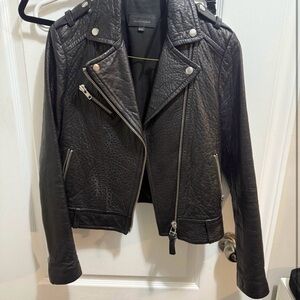 Mackage lamb skin leather Jacket
